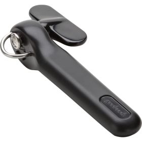 Can Opener, Safe Cut Manual Can Opener, No Sharp Can Edges, Black