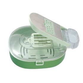 Oval-Shaped Vegetable Cutter - Ergonomic Kitchen Tool for Precise Slicing, Safe & Comfortable Grip